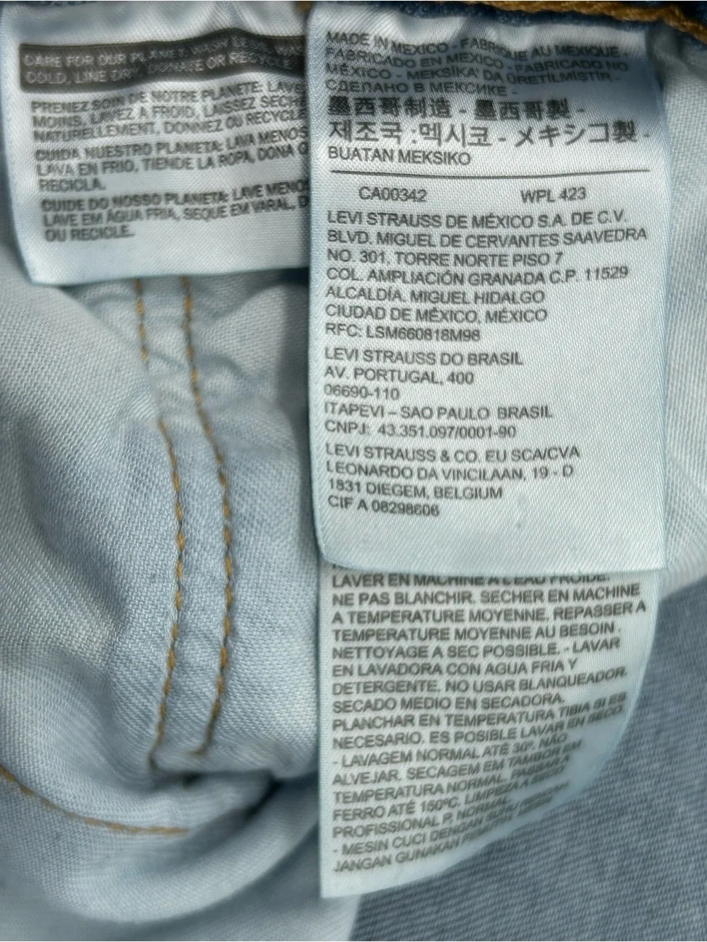 Levi’s 550 RelaxedFit Stone Washed denim Finis 40x30